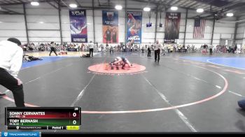 80 lbs Rd# 1 9:00am Friday - Toby Bernash, PA Blue vs Sonny Cervantes, Cali Red