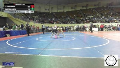 113 lbs Consi Of 16 #1 - Jaxon Miner, Perry vs Easton Smith, Lincoln Christian