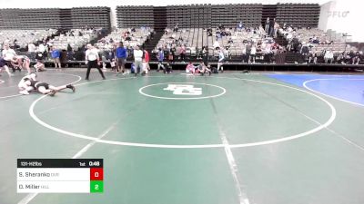 131-H2 lbs Semifinal - Silas Sheranko, Dover vs Owen Miller, Hillsborough Raiders