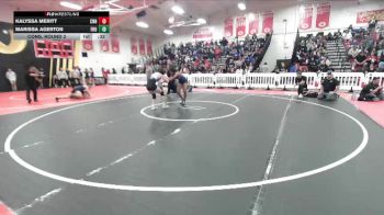 125 lbs Cons. Round 2 - Marissa Agerton, Frontier vs Kalyssa Meritt, Centennial (NV)