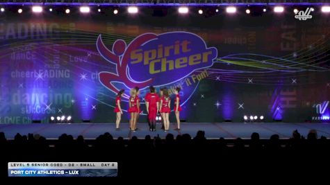 Port City Athletics - LUX [2026 L5 Senior Coed - D2 - Small Day 2] 2026 Spirit Cheer Grand Nationals
