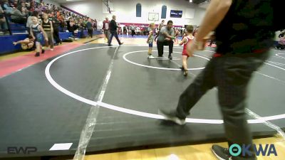 45 lbs Round Of 16 - Theo West, Fort Gibson Youth Wrestling vs Nashoba Shepherd, Berryhill Wrestling Club