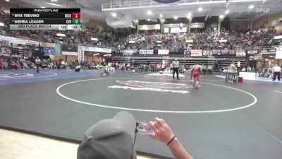 115 lbs 3rd Place Match - Mya Trevino, Russell HS vs Sierra Loader, Caney Valley Hs