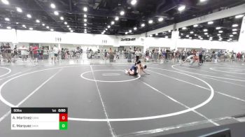 90 lbs 2nd Place - Achilles Martinez, Grindhouse WC vs Eli Marquez, Savage House WC