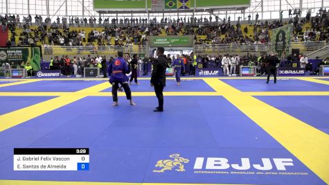 João Gabriel Felix Vasconcelos vs Emanuel Santos De Almeida 2025 Kids Brasilieros