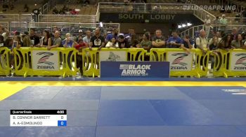 BRAYDEN CONNOR GARRETT vs ADRIAN ALEXANDER-EDMOUNDO PICAZA 2022 Pan Kids Jiu-Jitsu IBJJF Championship