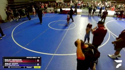 69 lbs Round 1 - Bailey Heinsohn, So Cal Hammers Wrestling vs Rhiley Scott, Delta Wrestling Club