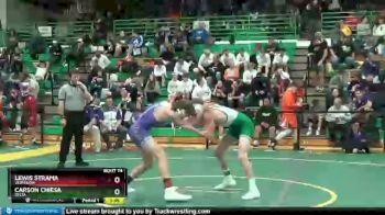 126 lbs Champ. Round 2 - Carson Chiesa, DELTA vs Lewis Strama, VERMILION