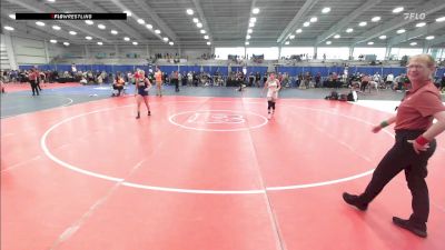 100 lbs 3rd Place - Alicia Serratos, CA vs Natalie Radecki, DE