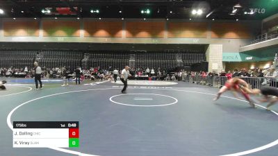 175 lbs Consi Of 16 #1 - Jack Dalling, Chico vs Kaleb Viray, Slam Academy