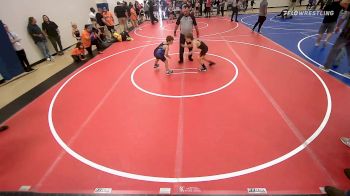 83 lbs Final - Hunter Smith, Heat vs Layten Cross, Brushy Wrestling Club