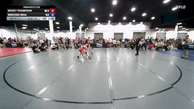 132 lbs Luke Barmann, Missouri Red vs Rylen Hanson, Iowa Blue