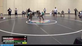 163 lbs Semis & 3rd Wb (16 Team) - Raquan Green, Backyard Boyz White vs Antonio Brown, Backyard Boyz Blue