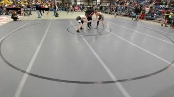 120 lbs Champ. Round 1 - Braden Anderson, Siouxland Wrestling Academy vs Mason Miller, Beulah Wrestling