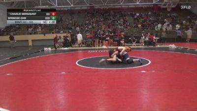 141 lbs Cons. Round 2 - Charlie Bergquist, Sacramento City College vs Spencer Ohr, Cerritos College