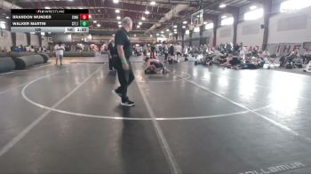 120 lbs Finals (2 Team) - Walker Martin, Steller 1 vs Brandon Wunder, The Zone W/C