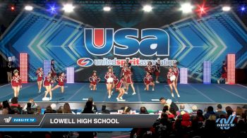 Lowell High School [2019 Medium Varsity Show Cheer Novice (13-16) Day 1] 2019 USA Spirit Nationals