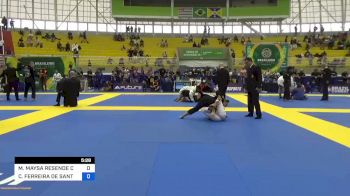 MARCELA MAYSA RESENDE CARVALHO vs CECILIA FERREIRA DE SANTANA 2023 Brasileiro Jiu-Jitsu IBJJF