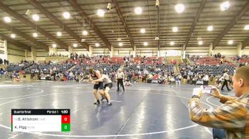 168 lbs Quarterfinal - Byron Ahlstrom, Corner Canyon vs Kaleb Pigg, Westlake