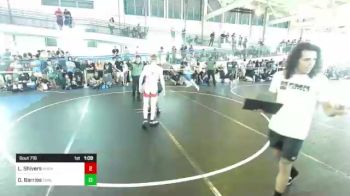 123 lbs Quarterfinal - Levi Shivers, Anchorage Youth Wr Ac vs Oscar Barrios, Chino WC