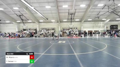 165 lbs Consi Of 8 #1 - Macon Myers, Bloomsburg vs Tate Geiser, Cleveland State