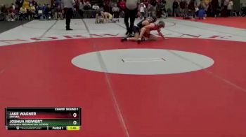 132 lbs Champ. Round 1 - Joshua Neiwert, Gonzaga Preparatory School vs Jake Wagner, Smyrna
