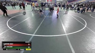 80-84 lbs Round 2 - Jax Wilson, IA vs Carter Solt, WI