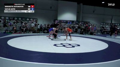 65 kg Cons. Rd Of 16 - Bridgette Sotomayor, Tiger Wrestling Club vs Haylie Jaffe, Bearcat Wrestling Club