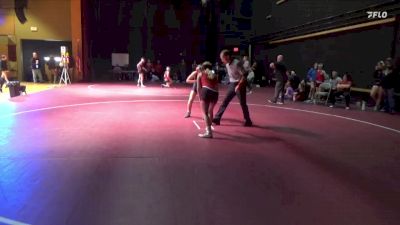 105 lbs Cons. Round 3 - Makinlee Steapp, Iowa City Liberty vs Mckayla Felderman, Union Community