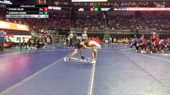 2A-138 lbs Champ. Round 1 - Kyson Jalas, Spirit Lake Park vs Landon Hagen, Atlantic