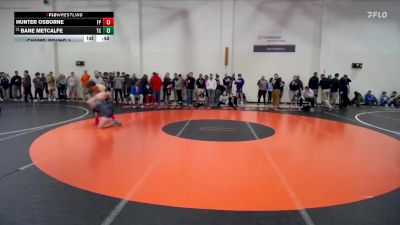 157 lbs Champ. Round 1 - Bane Metcalfe, Triton Central vs Hunter Osborne, Forest Park