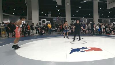 61 kg Champ. Rd Of 128 - Justyce Zuniga, Toppenish USA Wrestling Club vs Kevin Fuentes, Comal County Wrestling Club