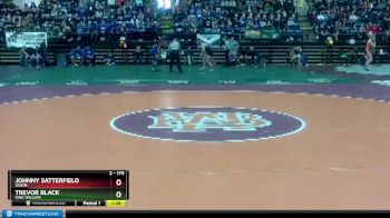 2 - 175 lbs Semifinal - Johnny Satterfield, Union vs Trevor Black, King William