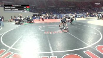 6A Boys 190 lbs Cons. Round 2 - Maddox Santana, South Salem Boys vs Austin Streety, South Salem Boys