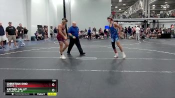 150 lbs Placement (4 Team) - Xayden Sallit, Grit Mat Club vs Christian Shio, Bandits