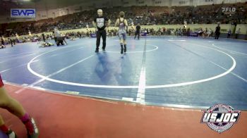 73 lbs Round Of 16 - Drew Crossland, SEO Wrestling Club vs Bayne Holinde, Hoisington Jr Cardinals