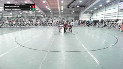114 lbs Consi Of 32 #1 - Nataleigh Shane, TN vs Samantha Ferrer, FL