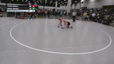 110 lbs Champ. Rd Of 64 - Israel Roybal, Aniciete Training Club vs Tyler Howell, Raw Wrestling Club