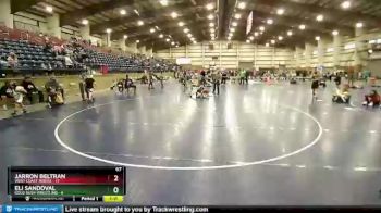 67 lbs Quarters & Wb (16 Team) - Eli Sandoval, Gold Rush Wrestling vs JARRON BELTRAN, West Coast Riders