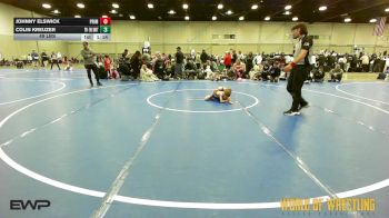 49 lbs 5th Place - Johnny Elswick, Prime 9U vs Colin Kreuzer, Potentially Dangerous