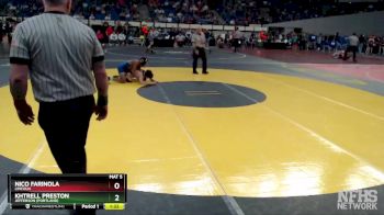 6A-120 lbs Quarterfinal - Nico Farinola, Lincoln vs Khtrell Preston, Jefferson (Portland)