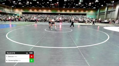 105 lbs Round Of 16 - Tina Garcia, Fernley vs Kallie Doverspike, Hillcrest