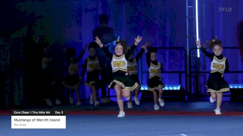 Mustangs of Merritt Island - Rec Cheer [2023 Core Cheer 1 Tiny Mite NA Day 3] 2023 Pop Warner National Cheer & Dance Championship