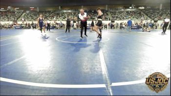 155 lbs Consi Of 16 #1 - Zane Entz, Prodigy Elite Wrestling vs Kade Neri-Tahsequah, Noble Takedown Club