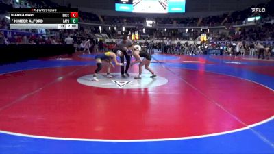 6-7A 132 1st Place Match - Kimber Alford, Daphne vs Bianca Hart, Buckhorn