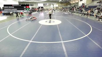 133 lbs Cons. Round 3 - Francisco Muriel, Ithaca vs Reece Senske, Norwich