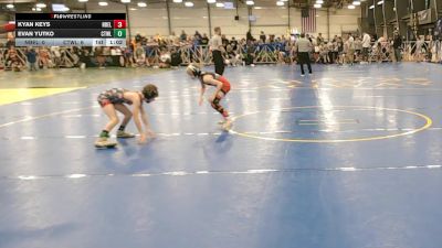 52 lbs Round 1 - 9:00am Friday - Kyan Keys, Nebraska Elite vs Evan Yutko, CTWHALE