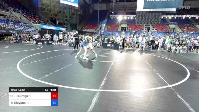 120 lbs Cons 64 #2 - Landon Quiroga, FL vs Brock Claypool, IL