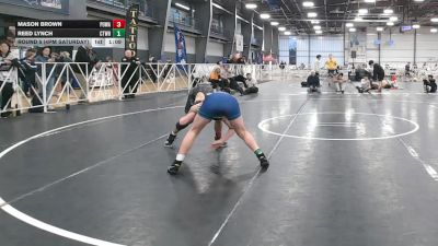 115 lbs Round 5 (4pm Saturday) - Reed Lynch, CTWHALE vs Mason Brown, POWA