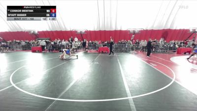 165 lbs Champ. Round 2 - Connor Mentink, Wisconsin vs Wyatt Bieber, Coleman